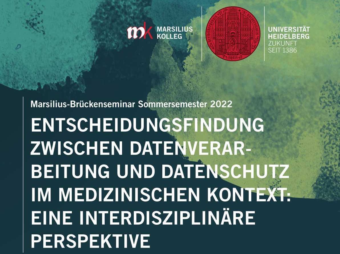 Entscheidungsprozesse zur Datenverarbeitung und zum Datenschutz im medizinischen Kontext