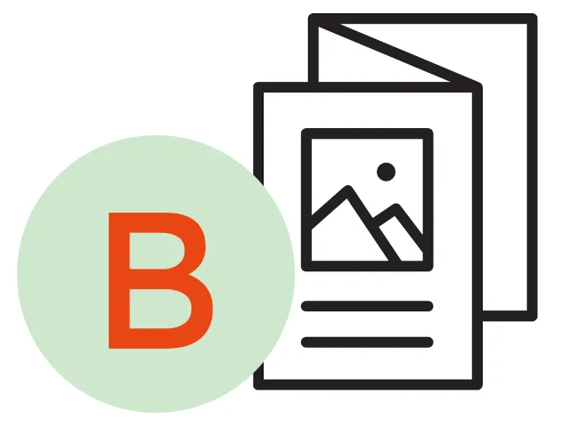 Icon for brochure