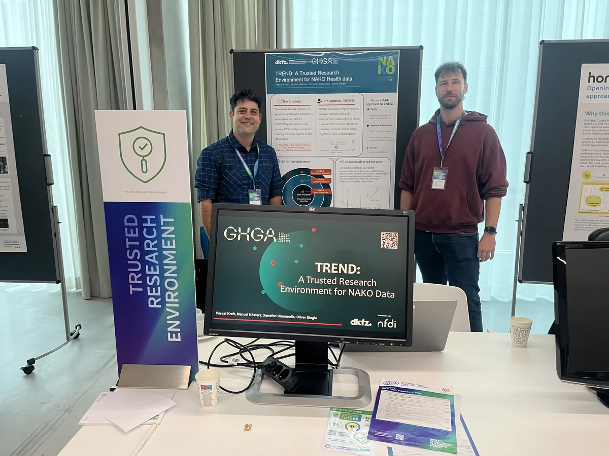 GHGA develops a secure environment for the genetic data of NAKO