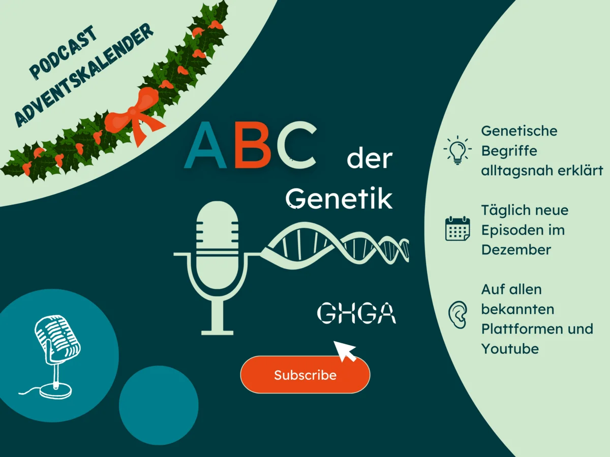 Neuer Podcast: ABC der Genetik