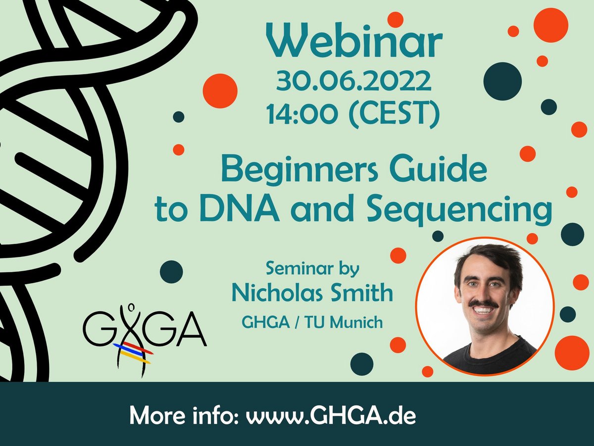 GHGA Training Webinar Series started 