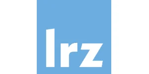 Logo für das Leibniz-Rechenzentrum (LRZ): kleine Buchstaben „Liz“ in Weiß auf hellblauem Hintergrund.