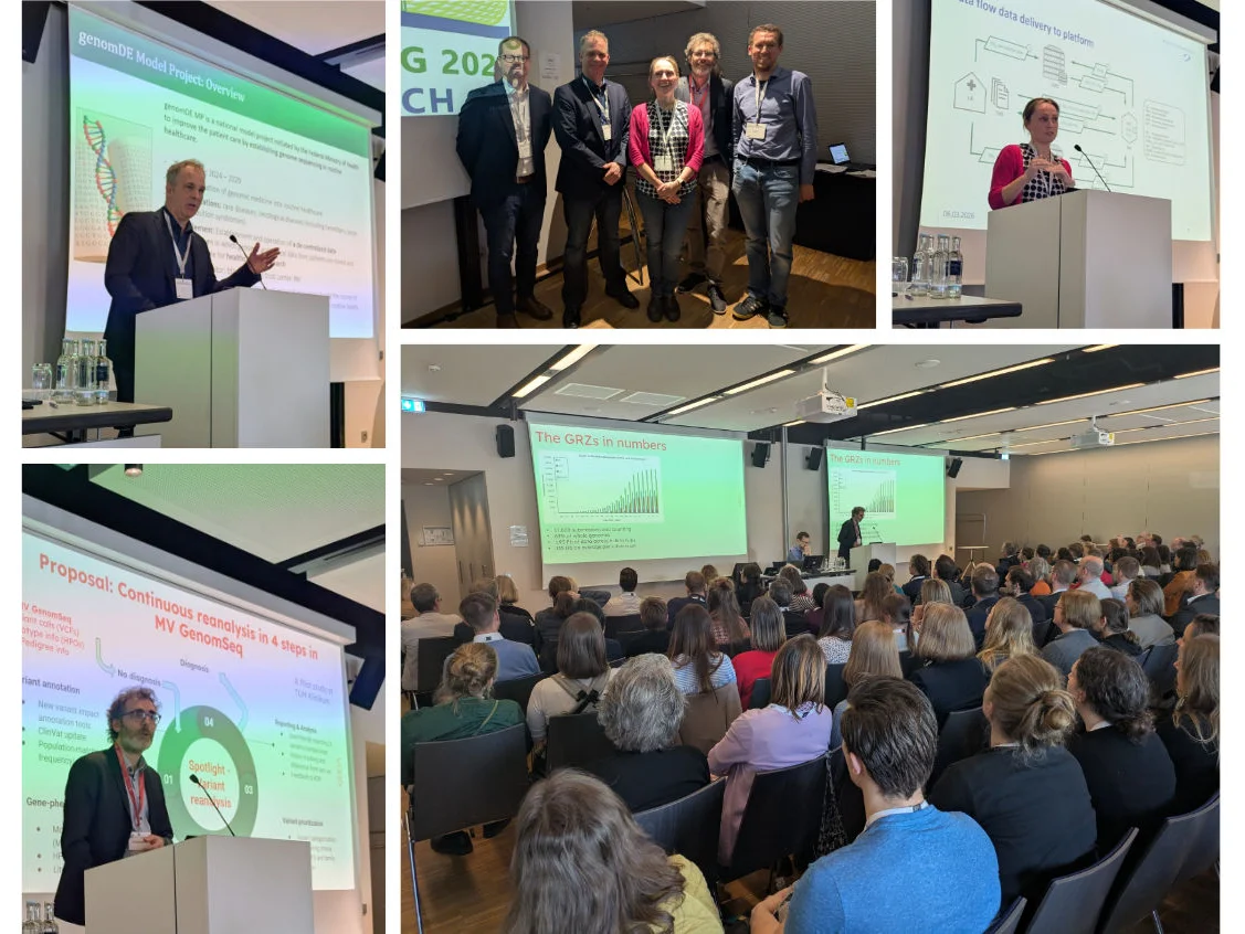 Von Infrastruktur zu Wirkung: genomDE und GHGA bei der Jahrestagung der GfH